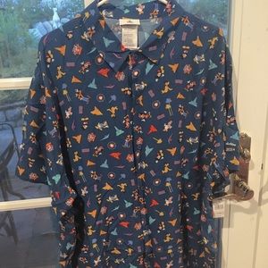 California Adventure button up shirt